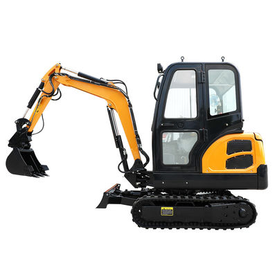 الحفار الهيدروليكي الصغير Hightop 2000kg الحفار الصغير مع إغلاق النافذة الأمامية
