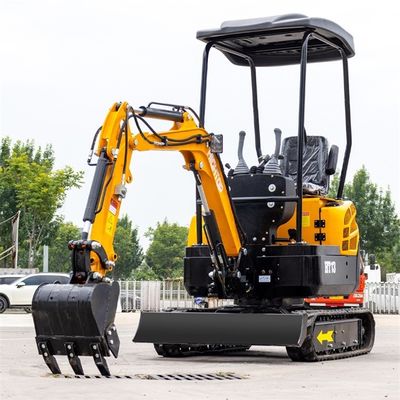 180 مم عرض المسار HT13 Hightop Mini Excavator 795mm ذيل تحول الشعاع