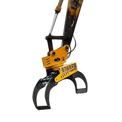 Wood Cutter 6t Excavator Tree Shear ملحقات معدات البناء