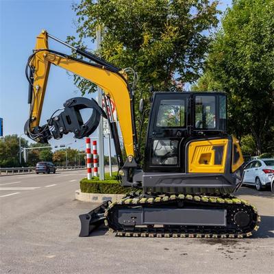HT65 1800kg الحفرة الهيدروليكية المصادقة على المواصفات العلمية مع خيارات محرك Yanmar / Kubota